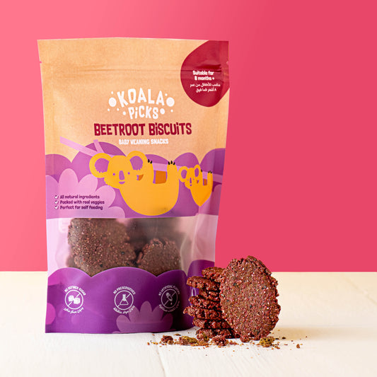 Beetroot Biscuits (12 pcs)