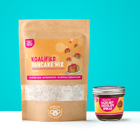 Koalified Pancake Mix + Hazelnut Chocolate Spread Bundle