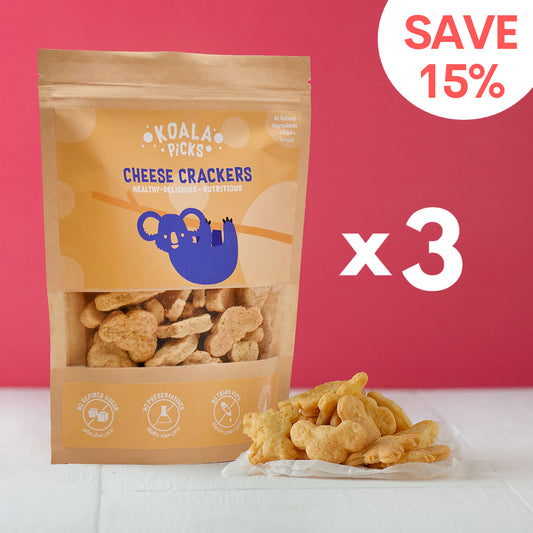 Cheese Crackers x 3 packs