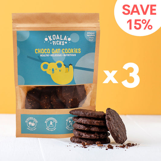Choco Oat Cookies x 3 Packs